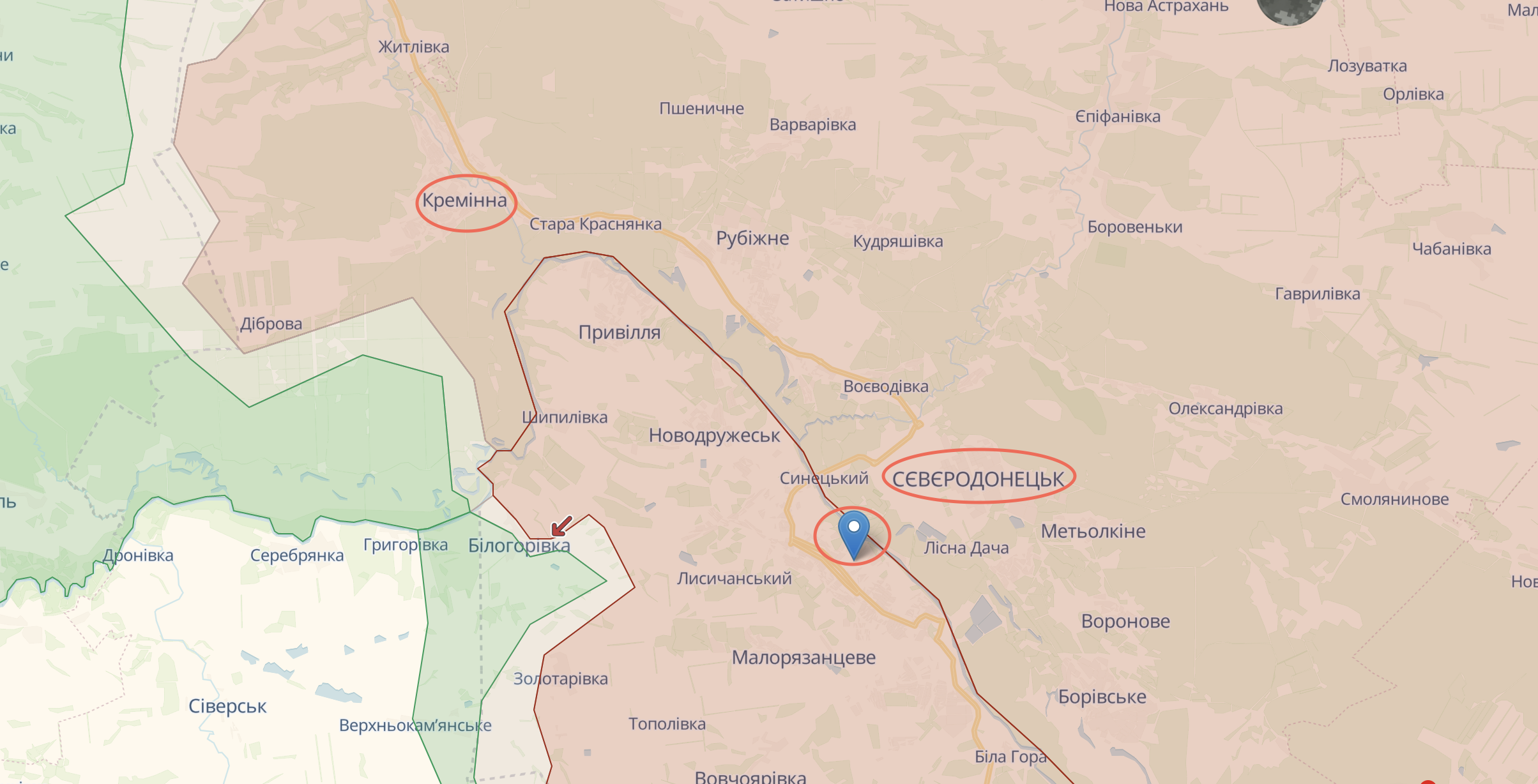 Ворота в важные центры на Донбассе. ВСУ приближаются к освобождению Кременной, - NYT